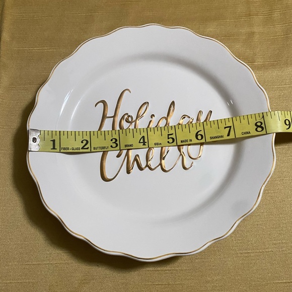 Mudpie “ Holiday Cheer “ Plate - Picture 5 of 6